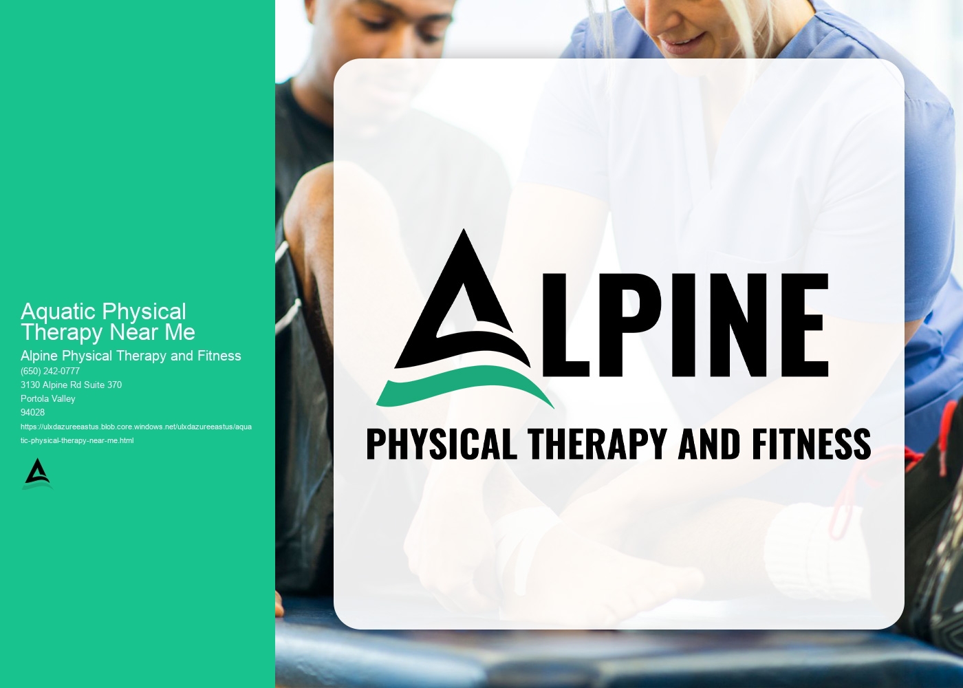 What evidence-based research supports the efficacy of aquatic physical therapy in improving balance, coordination, and gait for elderly patients with age-related mobility issues?